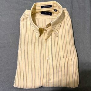 GANT Men's Rainbow Stripe Cotton Poplin Shirt Size 16 1/2         32/33